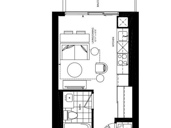 2nd image of 395 Bloor St E #2409