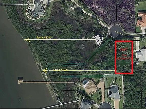 450+ft Lot to ICW