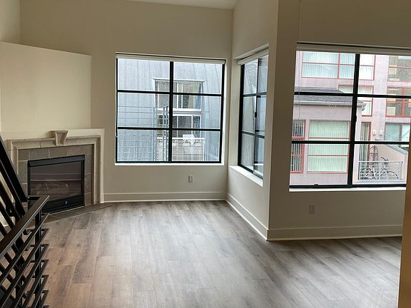 Living Space with Gas Fireplace