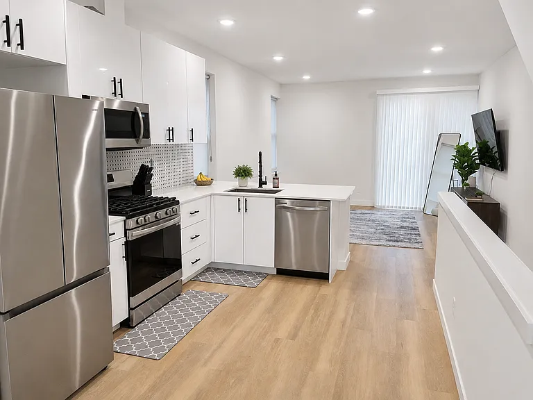 Kitchen in living area