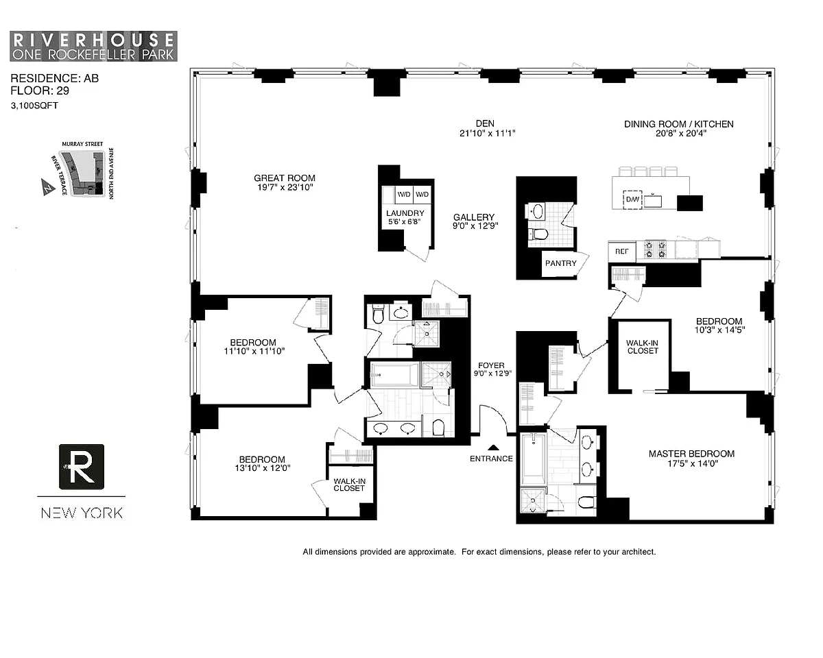 Building Photo - 2 River Ter #29A