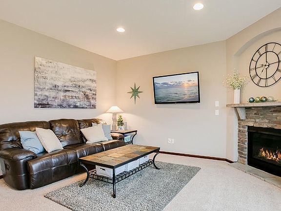 Recessed lighting with dimmers to set the mood.