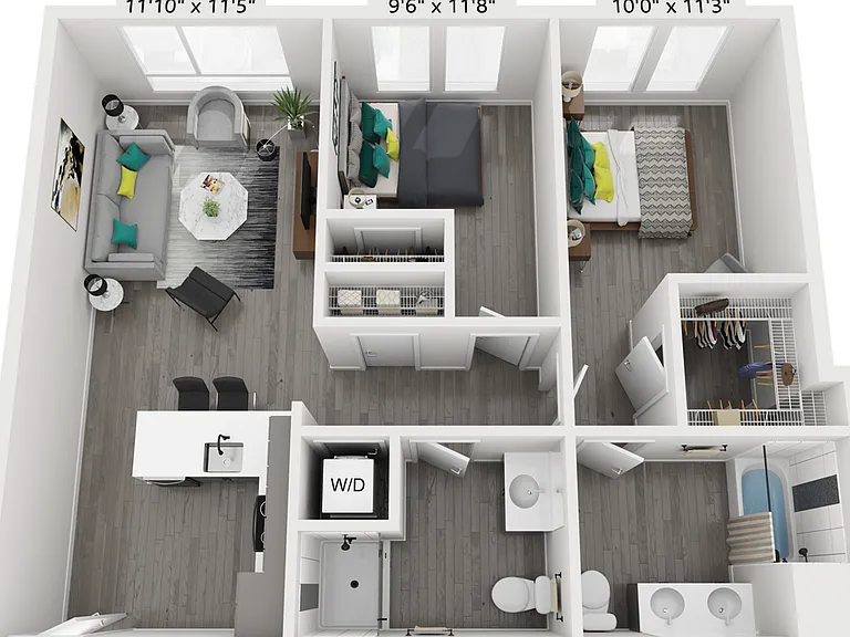 S2B-2 floor plan Caldwell