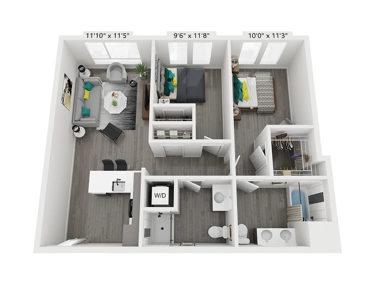 Floor plan S2B-2
