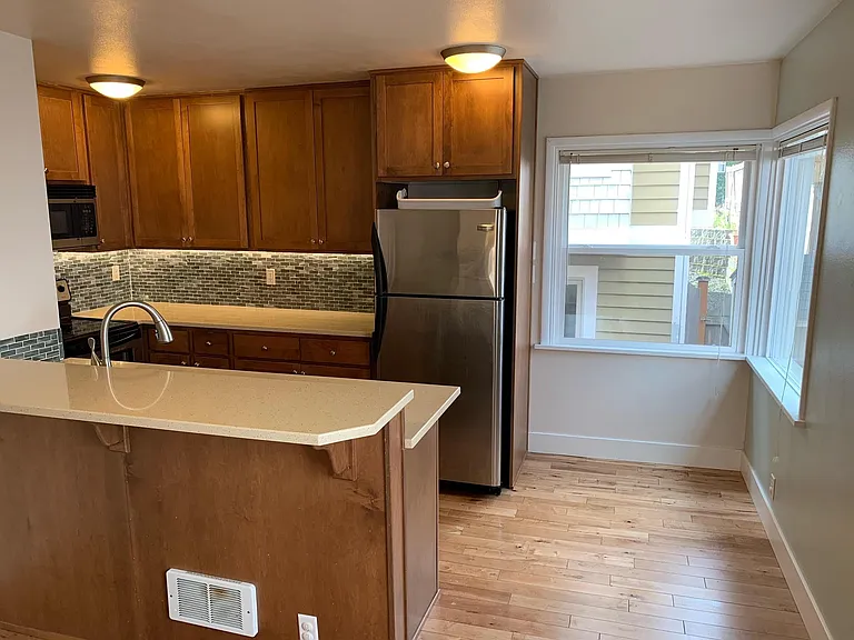 A kitchen filled with natural light!