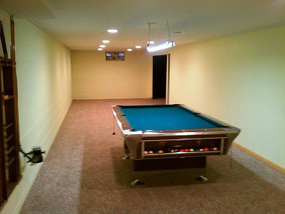 Recently finished basement