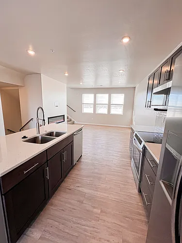 Floor plan 2 Bed+Office 2.5 Bath, 2 Car Att Gar Townhome