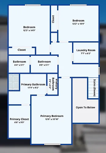 Floor plan Terry Townhouse