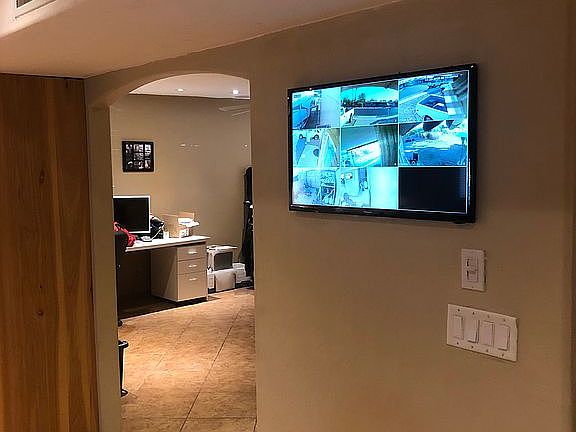Dining rm to office.