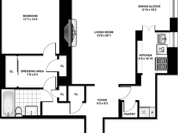 2nd image of 17 W 54th St #5F