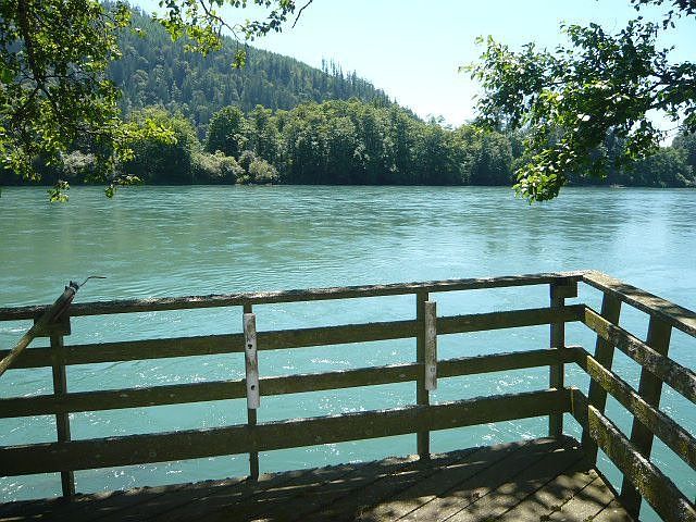 Fish from your deck over Skagit River
