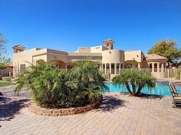 0063-flintlock pool w: house in back