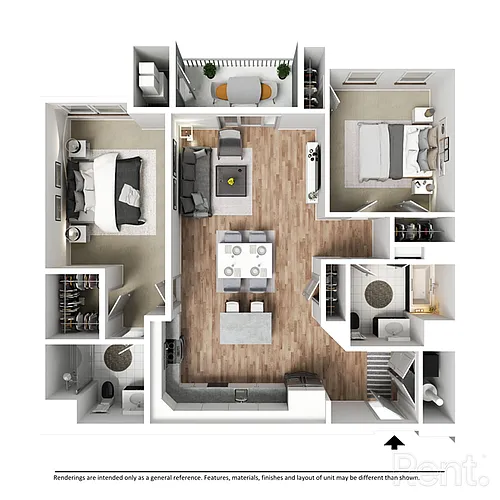 Floor plan Braddock