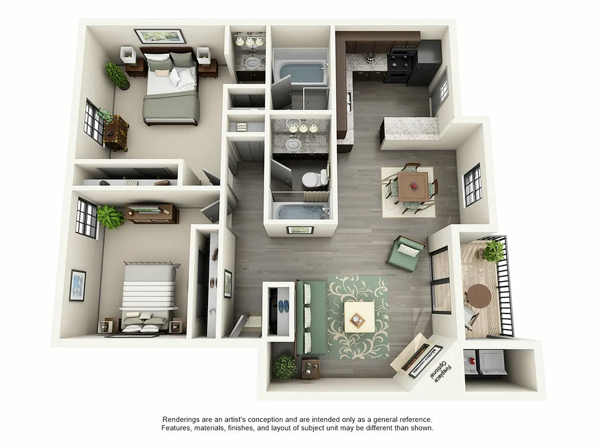 Floor plan B2