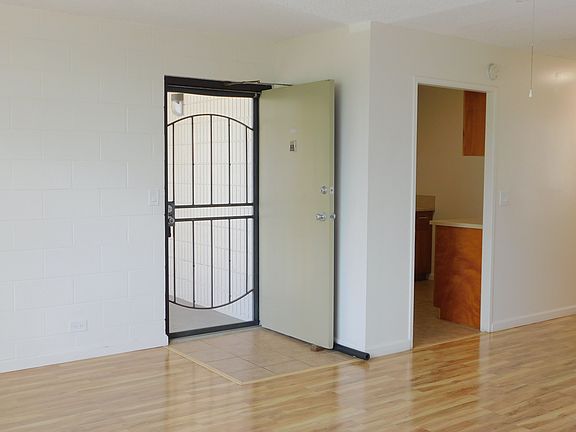 Security screen door for added ventilation.