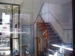 glass entrance foyer