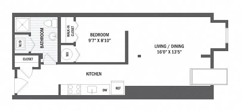 Floor plan A1L - Mill