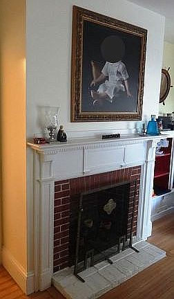 Fireplace in Living Room