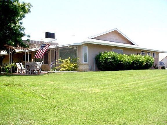 Large yard from side