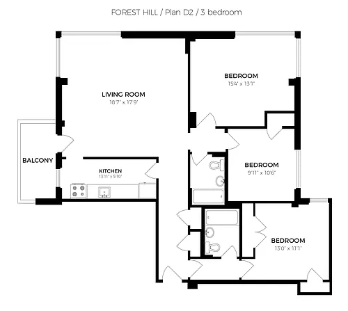 Floor plan 510
