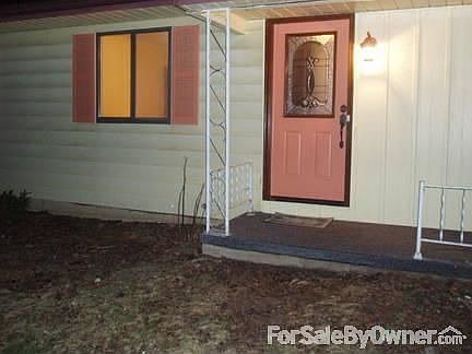 Front Door and Covered porch
