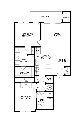 Floor plan B3