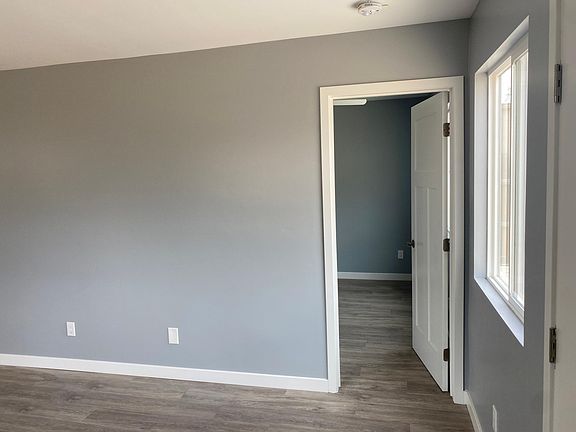 Living room looking towards master bedroom.