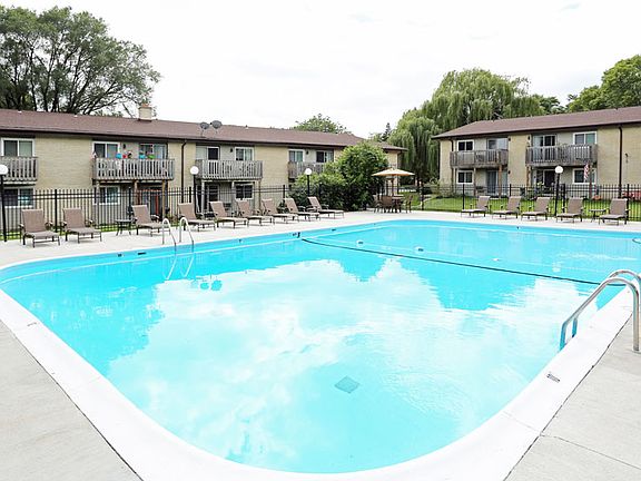 Private community pool