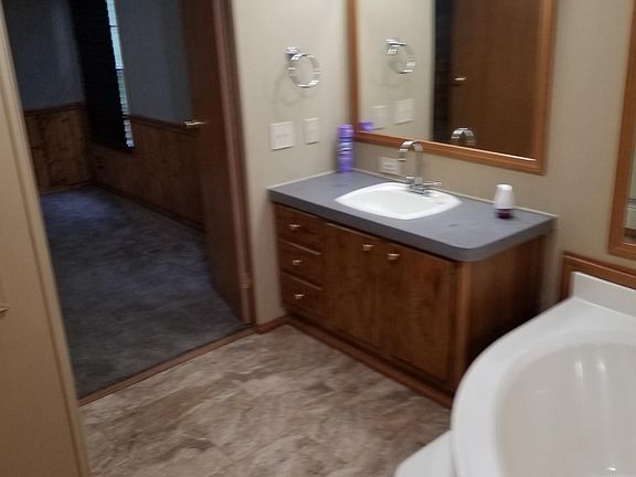 Master bathroom with shower