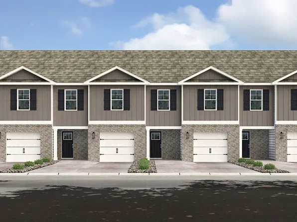 Mitchell Townhome Plan, Macon Townhomes