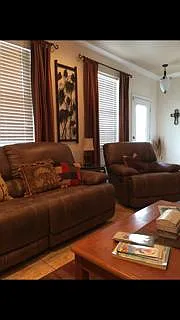Den sofa and separate recliner. - 210 Wildcat Ct
