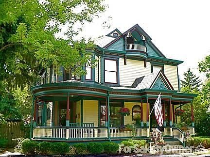 Exterior View from Drury Lane
						:
						Highly visible home is impressive when approached from downtown via Short St.