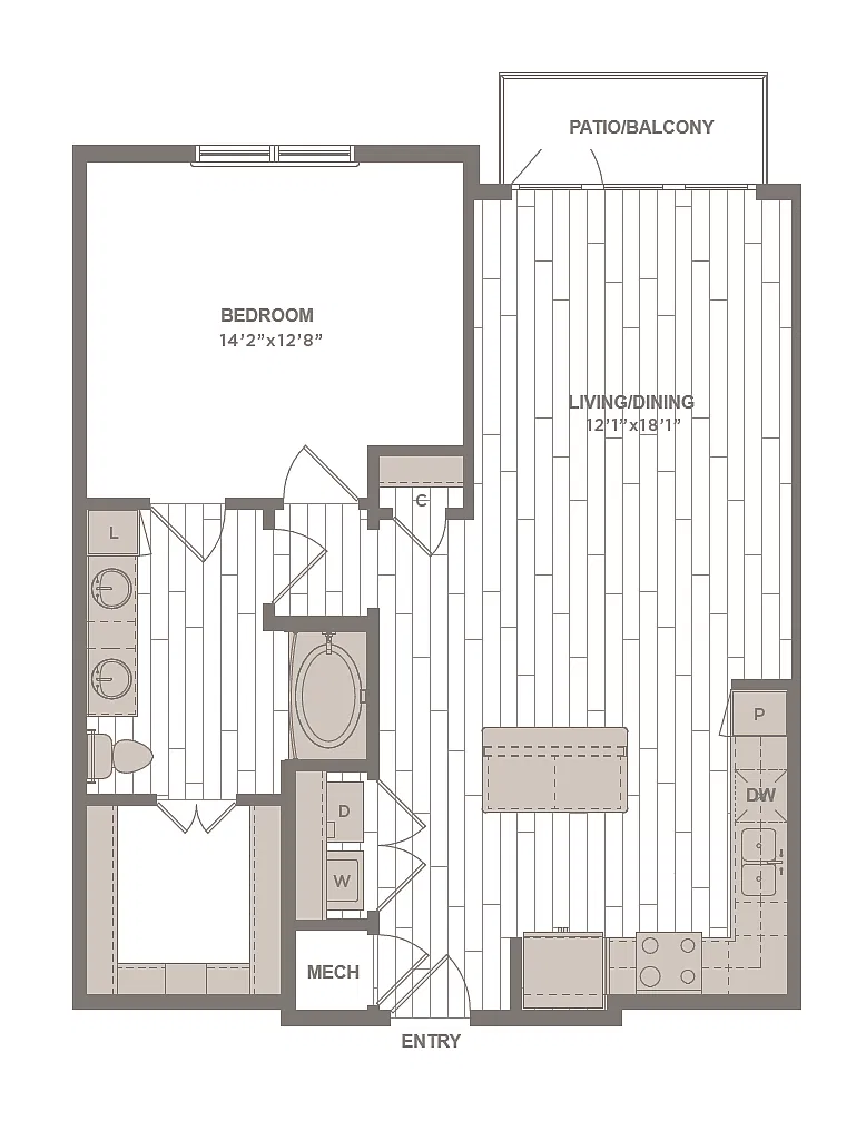 Floor plan A4