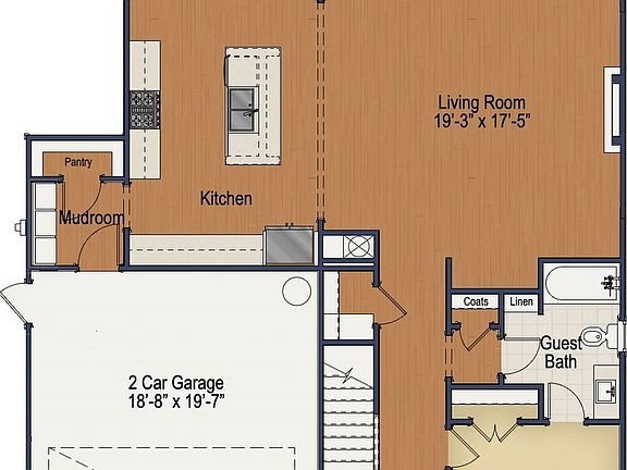 Garage Service Door Option