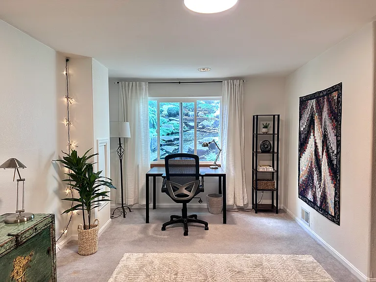 Private office area with lots of light