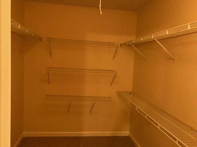 Master bedroom closet
