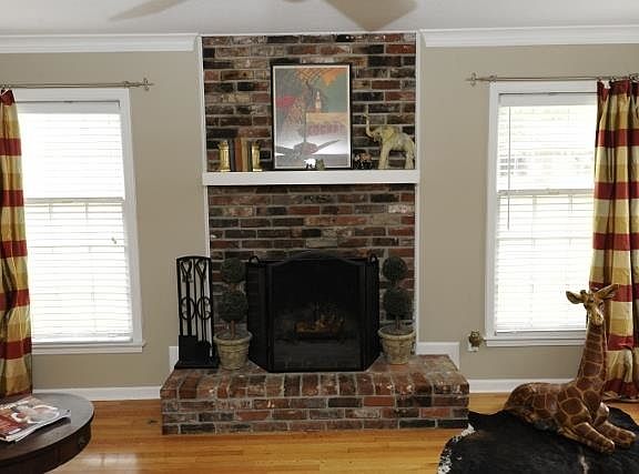 Fireplace in Living Room