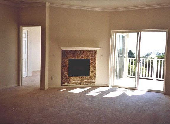 granite fireplace