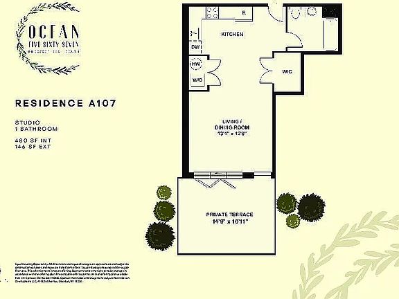 2nd image of 567 Ocean Ave #A107