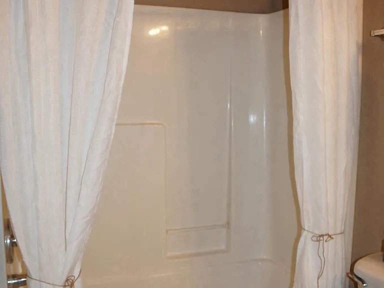 Hall Bathroom with rain shower head