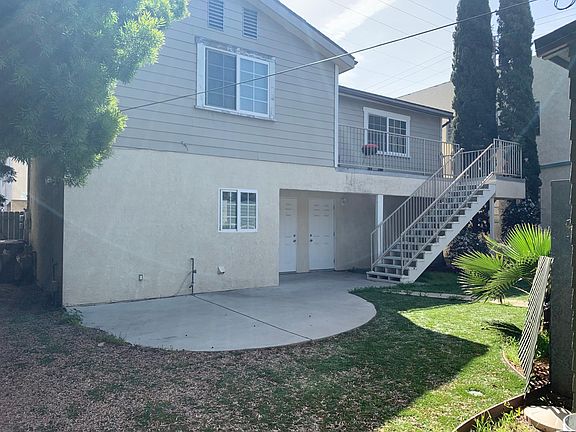 Back house with your garage below.