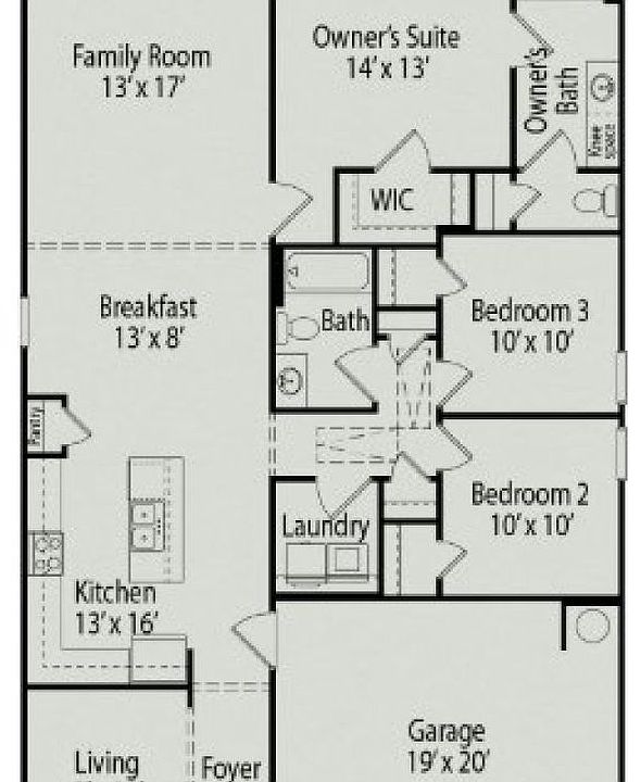 Piedmont Floor Plan