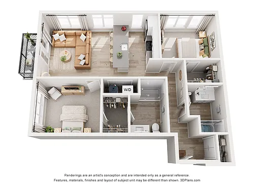 Floor plan The Franklin