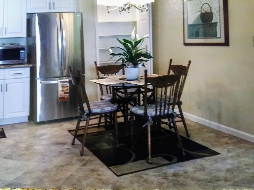 DINING AREA AND LARGE PANTRY