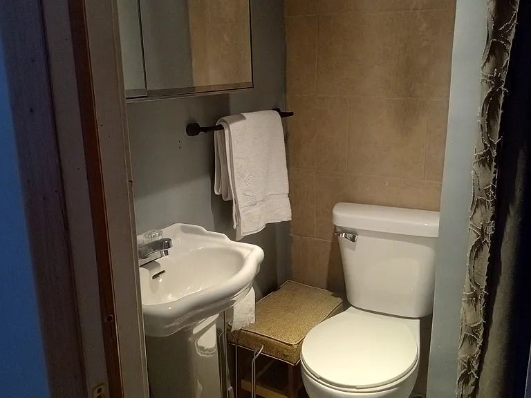 Bathroom and shower