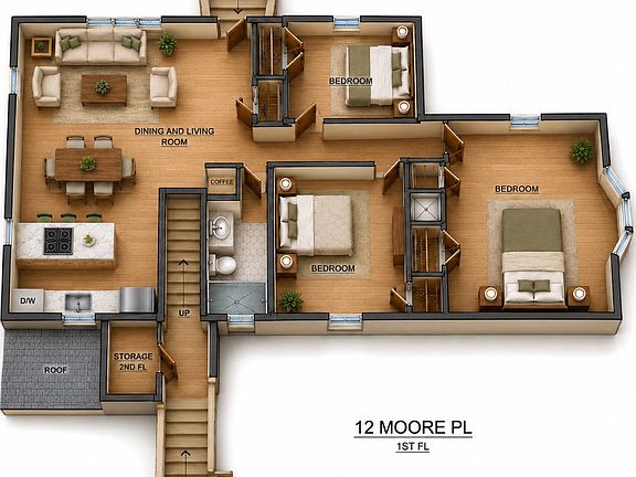 5th image of 12 Moore Pl Floor 1