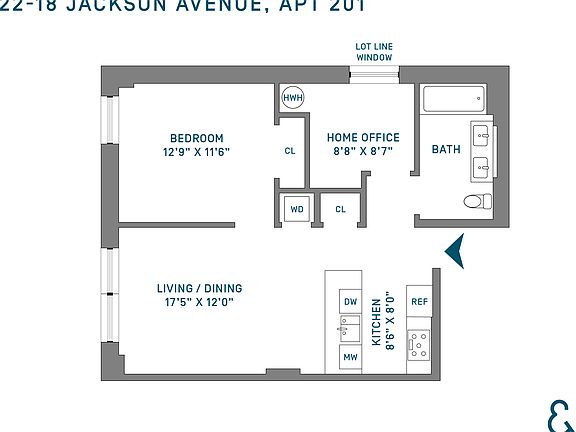 2nd image of 22-18 Jackson Ave #201
