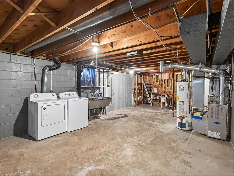 Separate washer and dryer and utilities!