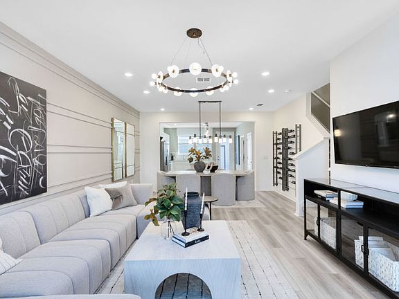 Open-Concept Townhome Layout