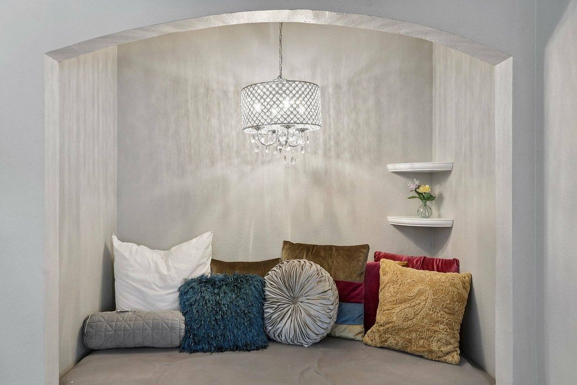 Stylish lounge seating designed for comfort and connection at Avonmora in Austin.